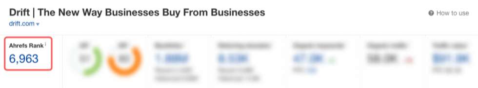 Xếp hạng Ahrefs (AR)