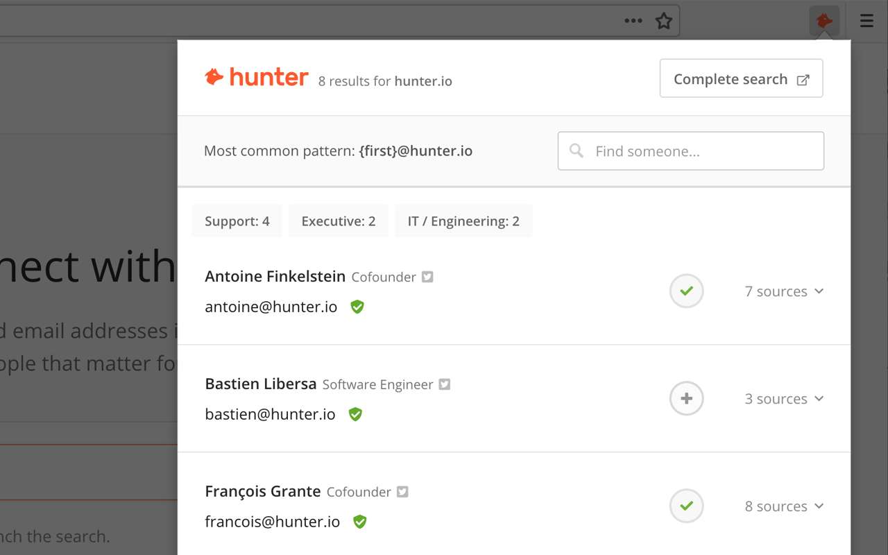 Hunter.io