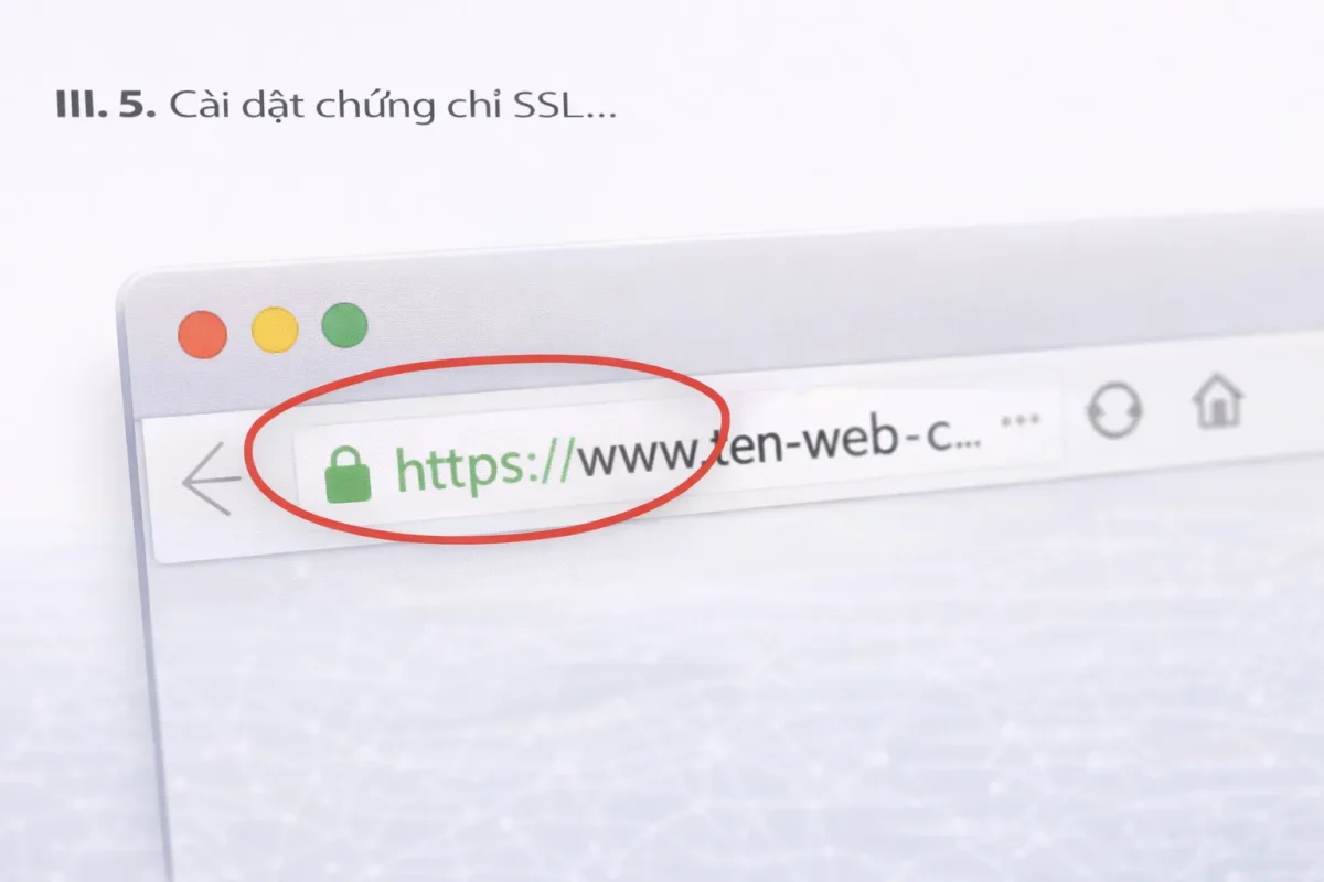 Cài đặt ssl