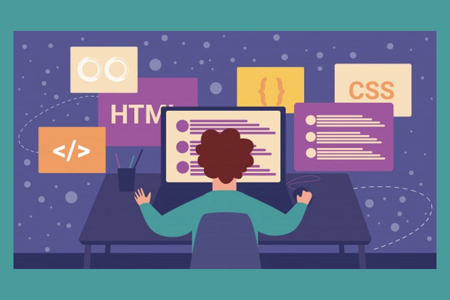 Hình ảnh Sự hỗ trợ giữa HTML, CSS và Javascript trong trang web