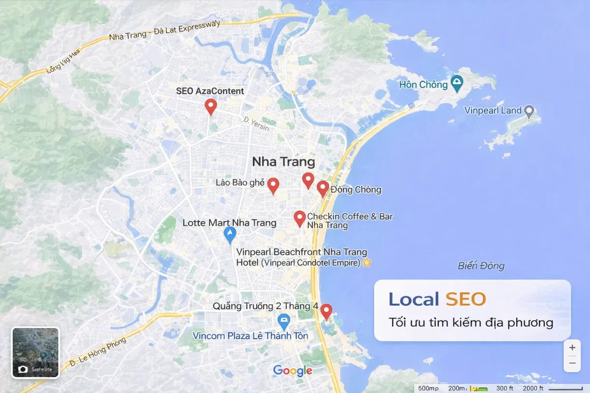 Local seo trong nha trang