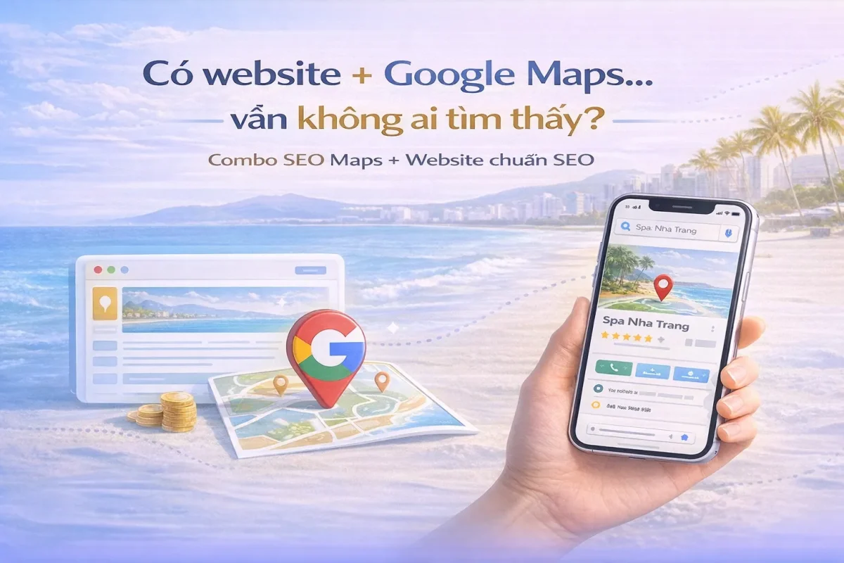website + google map