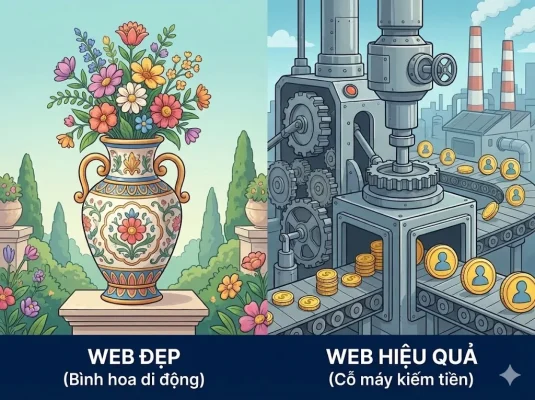 Tái Cấu Trúc Website Thất Bại: Biến ‘Nghĩa Địa Kỹ Thuật Số’ Thành Cỗ Máy Tạo Khách Hàng Tiềm Năng